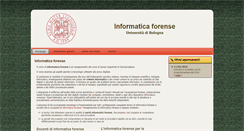 Desktop Screenshot of informaticaforense.it
